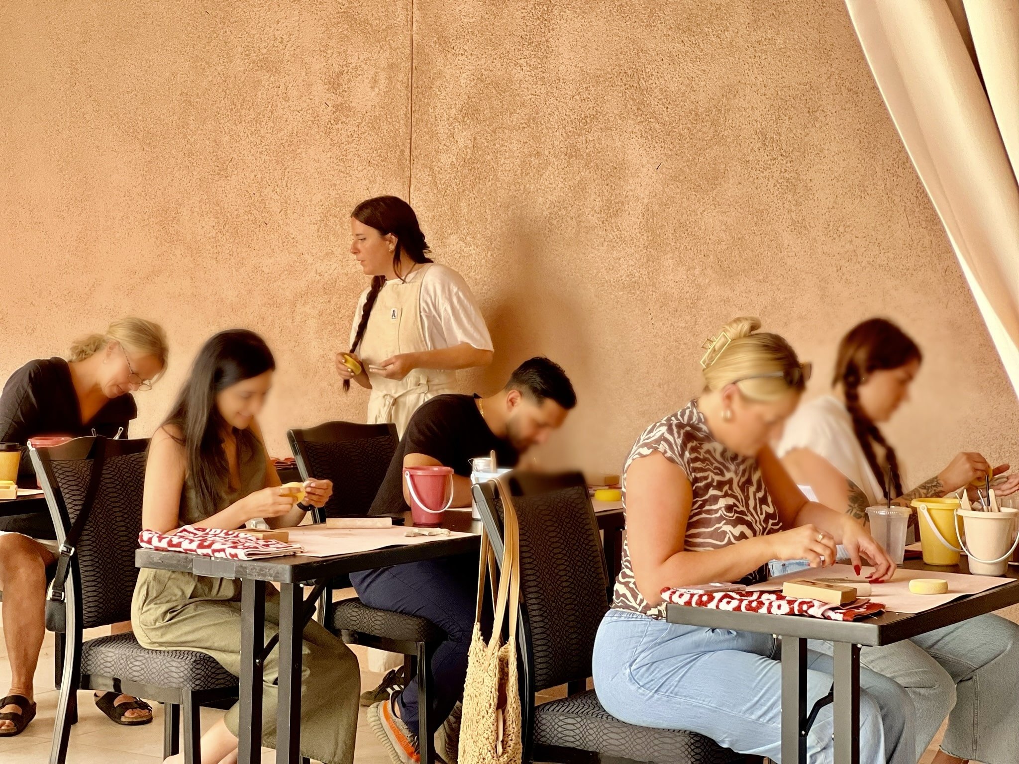 Craft event at Sandbourne Santa Monica
