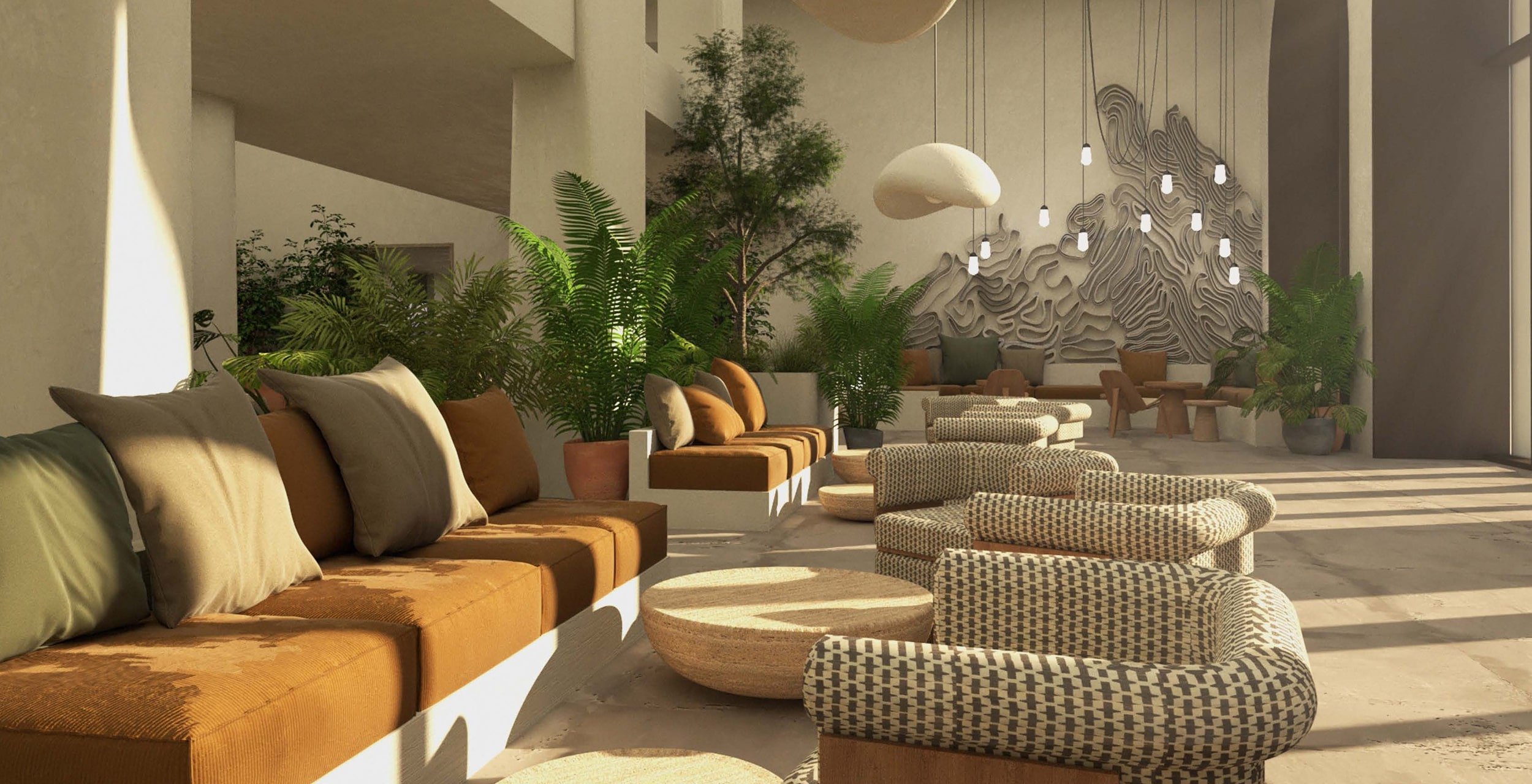 seating area in Sandbourne Santa Monica